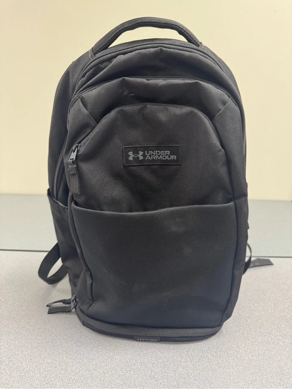 USED-Under Armour Black Backpack - Classic Everyday Pack